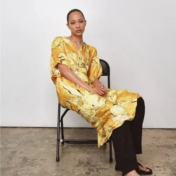 ZARA ZW COLLECTION PRINTED DRESS - Picture 7 of 13